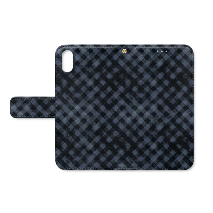 手帳型iPhoneケース - iPhone X - ストラップ穴 あり