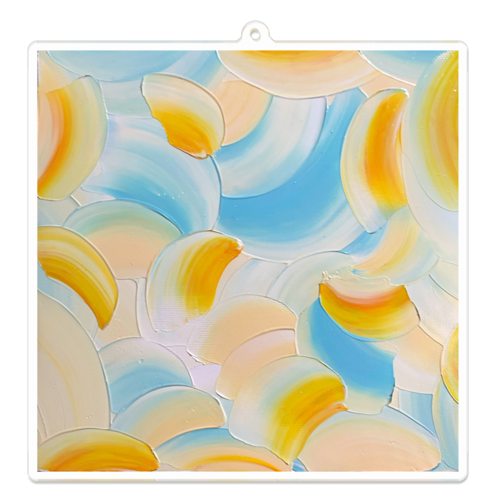 アクリルキーホルダー - 100 x 100 (mm)