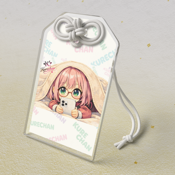 アクリルお守り - 50 × 80mm