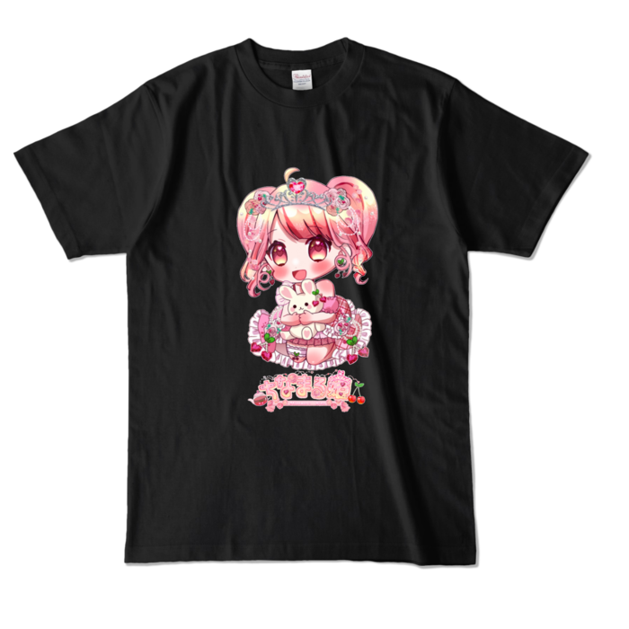 カラーTシャツ - L - ブラック (濃色)