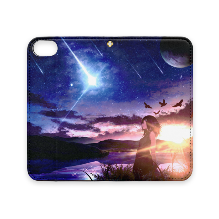 手帳型iPhoneケース(ベルトなし) - iPhone 8 / 7 - ストラップ穴 あり