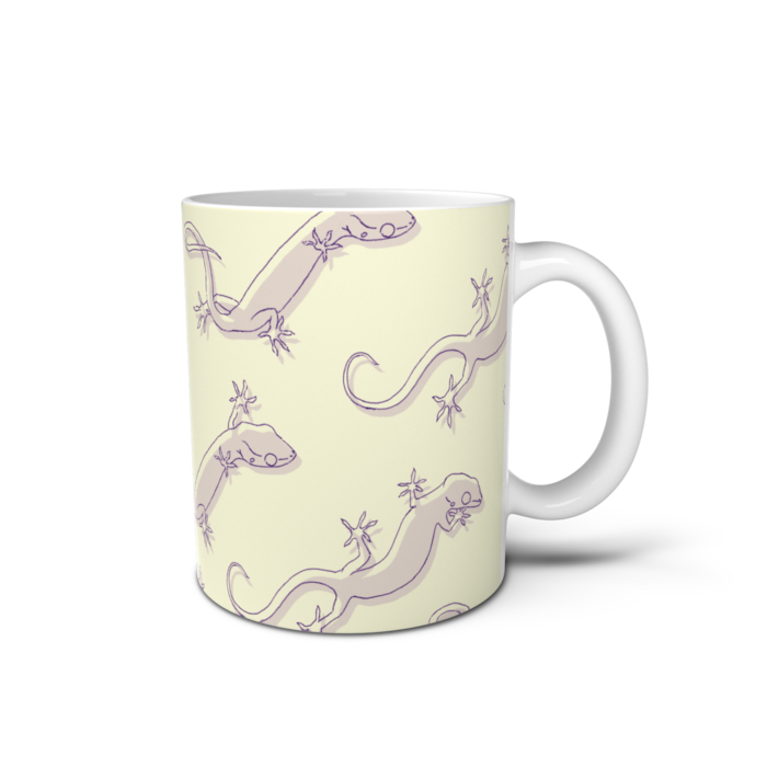 赤　マグカップ - 直径 8 cm / 高さ 9.5 cm