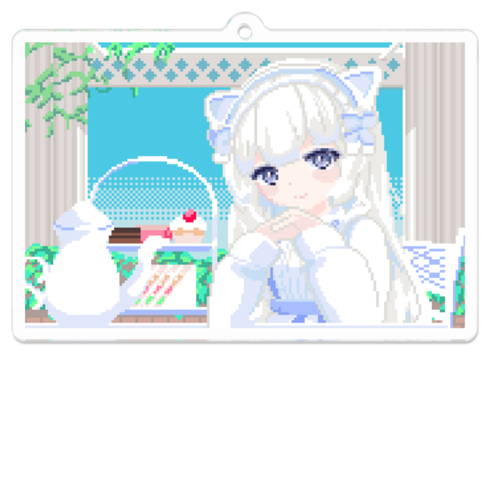 アクリルキーホルダー - 70 x 70 (mm)