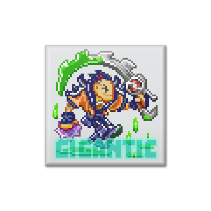 缶バッジ - 四角形40mm