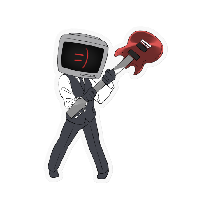 ステッカー - 100 x 100 (mm)