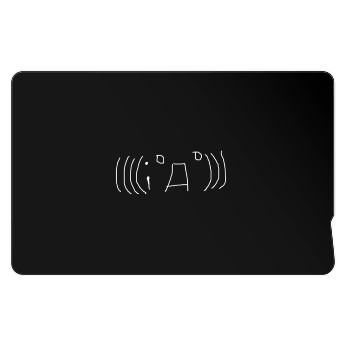 ICカードステッカー - 約85.7x53.9(mm)