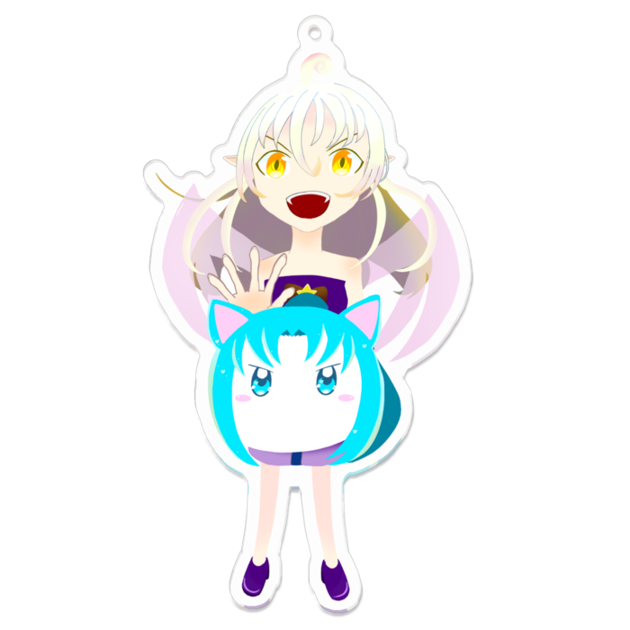 アクリルキーホルダー - 100 x 100 (mm)