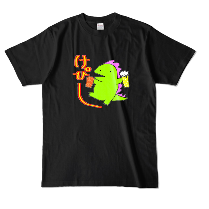 カラーTシャツ - L - ブラック (濃色)