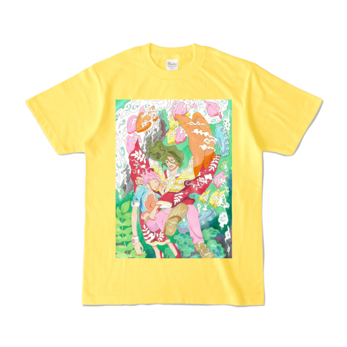 カラーTシャツ - S - イエロー (濃色)