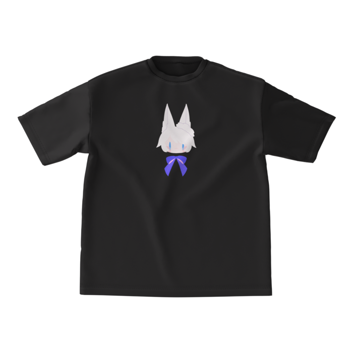 ビッグシルエットTシャツ - M - ブラック