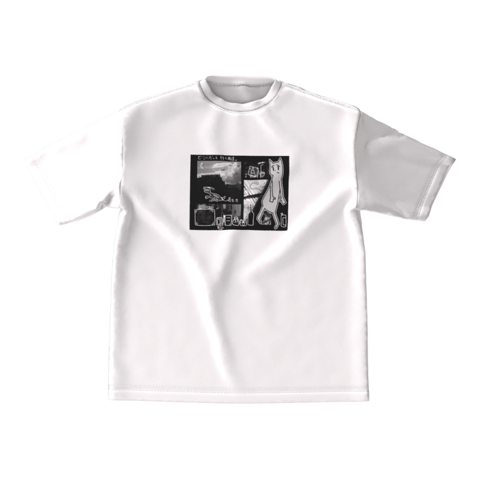 ビッグシルエットTシャツ - M - 正面