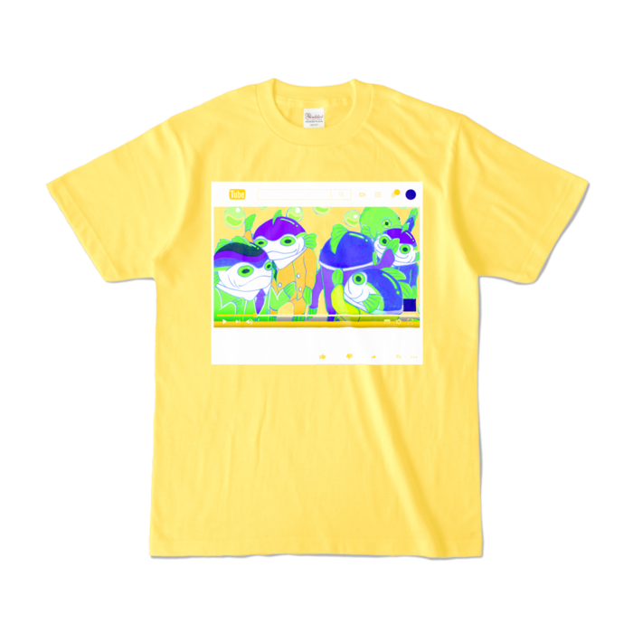 カラーTシャツ - S - イエロー (濃色)