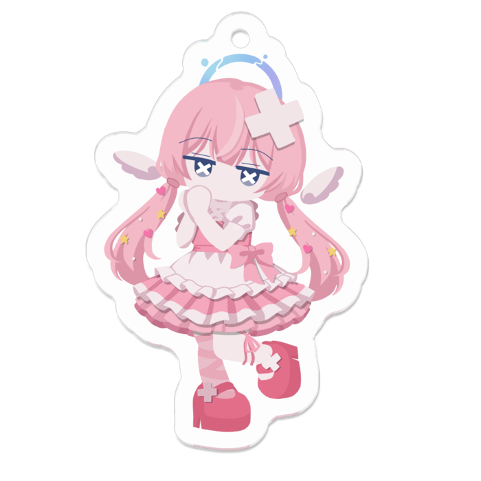 アクリルキーホルダー - 50 x 50 (mm)