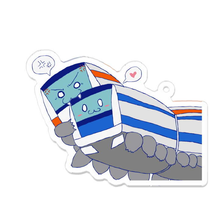 アクリルキーホルダー - 70 x 70 (mm)