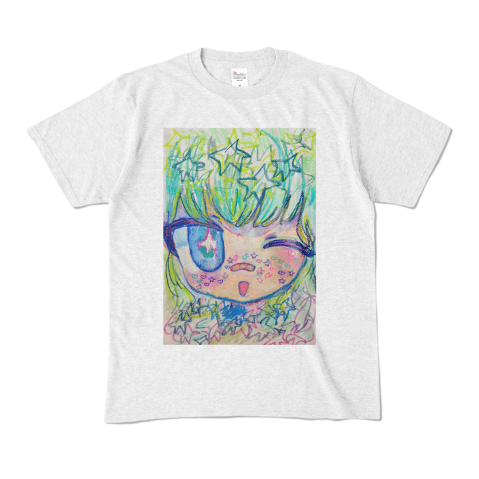カラーTシャツ - M - アッシュ (淡色)