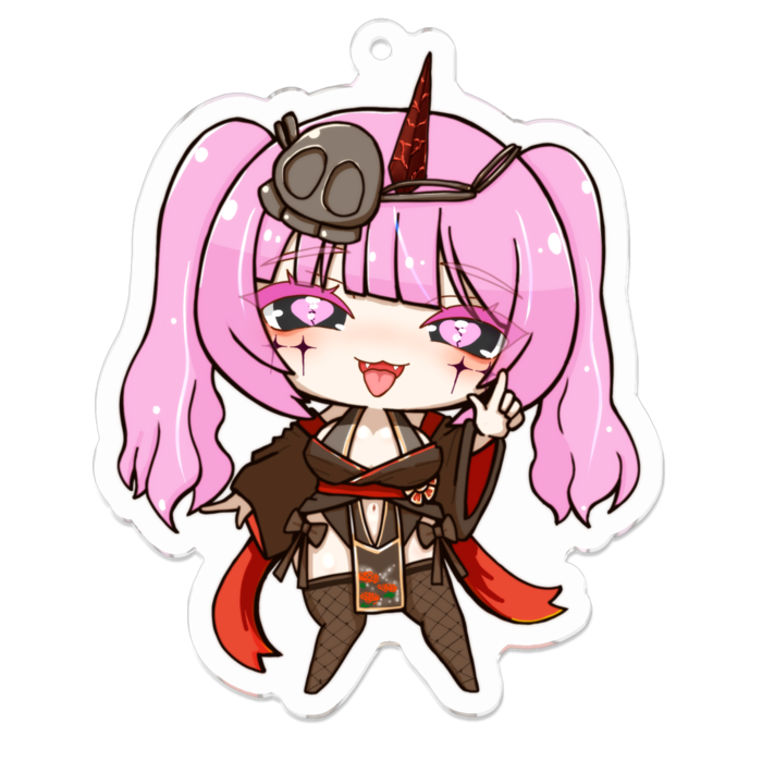 アクリルキーホルダー - 70 x 70 (mm)