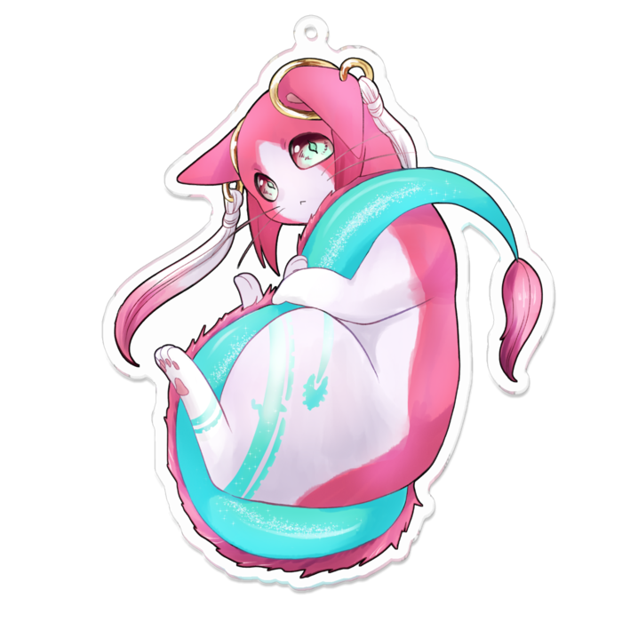 アクリルキーホルダー - 100 x 100 (mm)