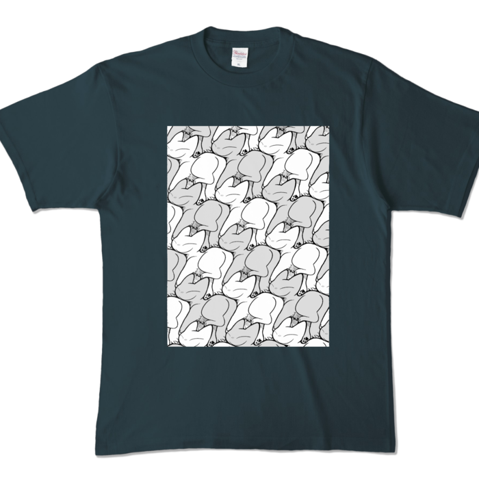 カラーTシャツ - XL - デニム (濃色)