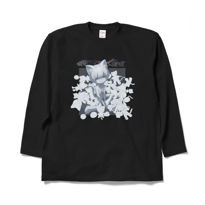 ロングスリーブTシャツ - XL - ブラック