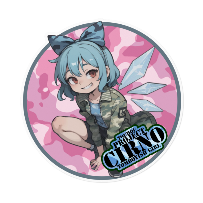 ステッカー - 160 x 160 (mm)