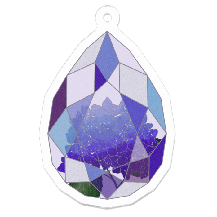 紫陽花ティアドロップ