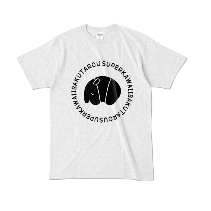 カラーTシャツ - L - アッシュ