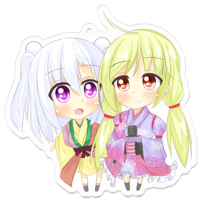 アクリルキーホルダー - 70 x 70 (mm)