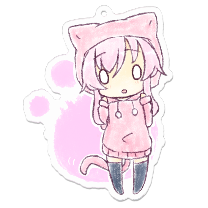 アクリルキーホルダー - 70 x 70 (mm)