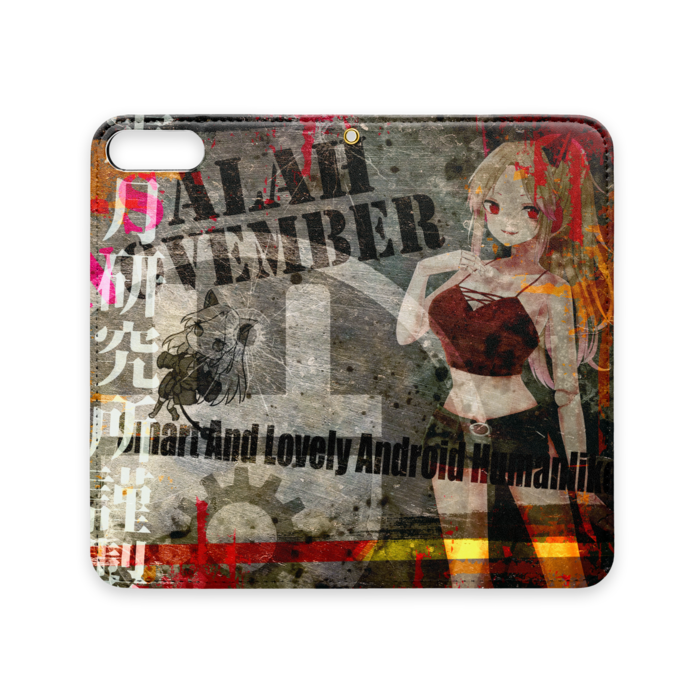 手帳型iPhoneケース（ベルトなし） - iPhone 8 Plus / 7 Plus - ストラップ穴 あり