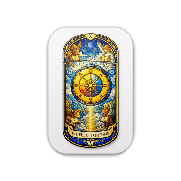 ホイールオブフォーチュン缶バッジ - 角丸 51x76mm(10)