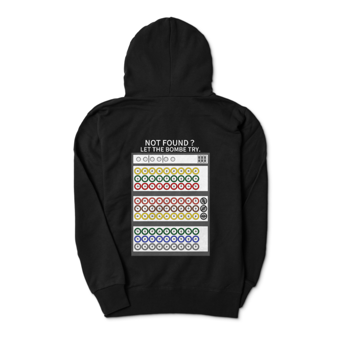 ジップパーカー - S - ブラック