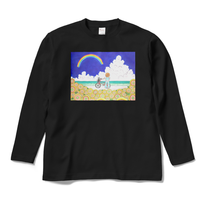 ロングスリーブTシャツ - M - ブラック