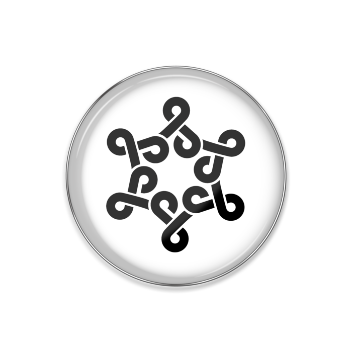 ピンバッジ - 丸形25mm