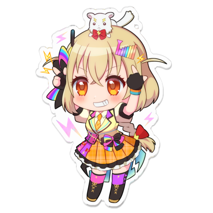 アクリルキーホルダー - 100 x 100 (mm)