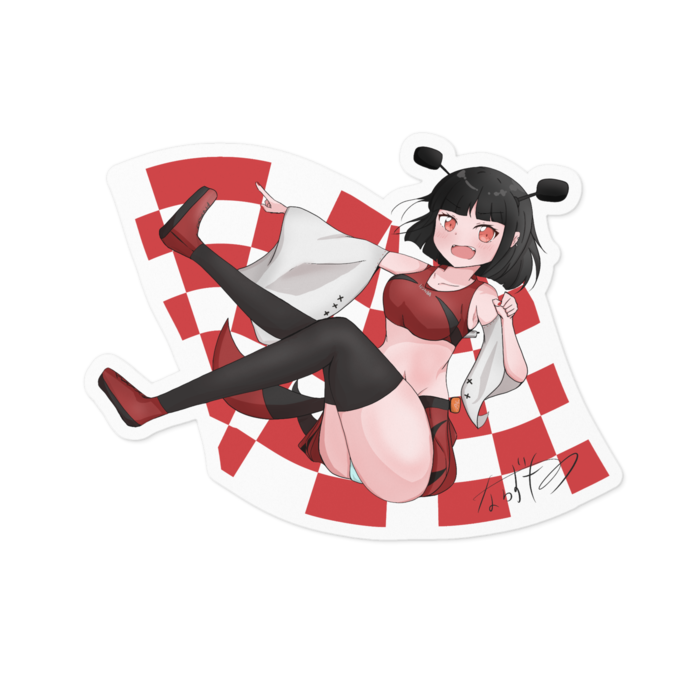 ステッカー - 100 x 100 (mm)