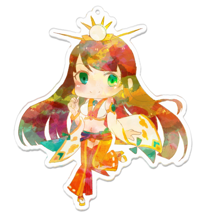 アクリルキーホルダー - 100 x 100 (mm)