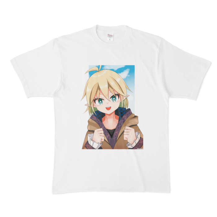 Tシャツ - XL - 白(may be 昼)