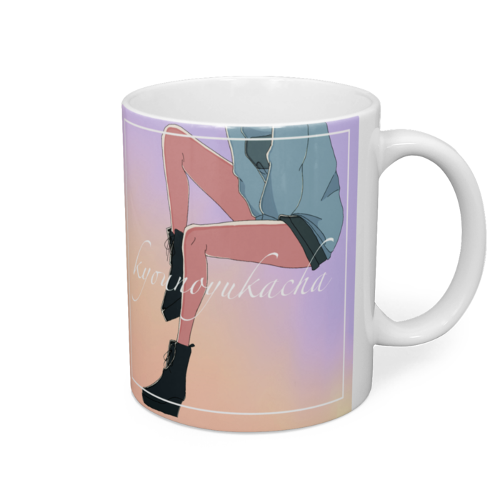 オーロラゆかちゃマグ - 直径 8 cm / 高さ 9.5 cm