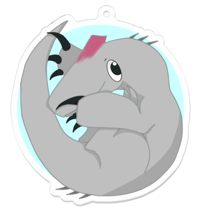 アクリルキーホルダー - 70 x 70 (mm)