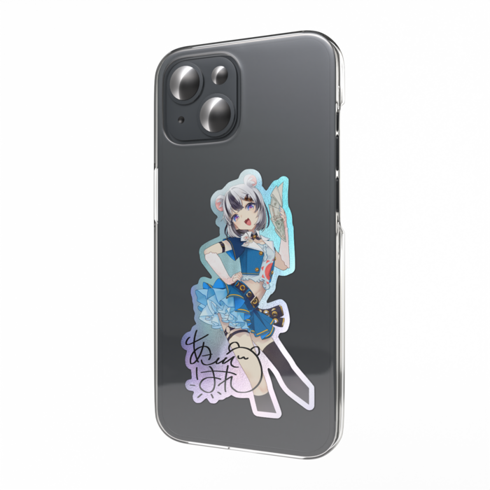 オーロラスマホステッカー - W55 × H91mm 以内