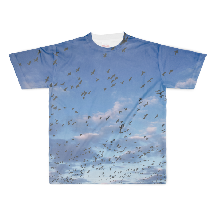 フルグラフィックTシャツ - XL - 両面印刷