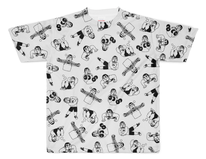 フルグラフィックTシャツ - XL - 両面印刷