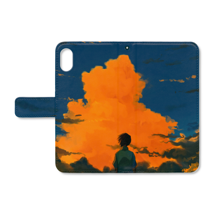 手帳型iPhoneケース - iPhone XSMax - ストラップ穴 あり