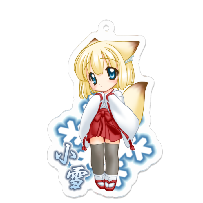アクリルキーホルダー - 70 x 70 (mm)
