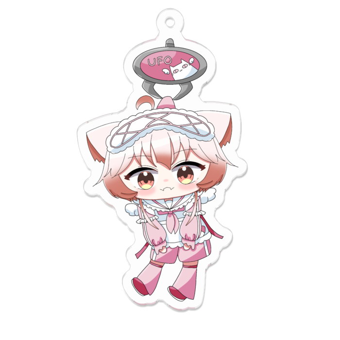 アクリルキーホルダー - 70 x 70 (mm)