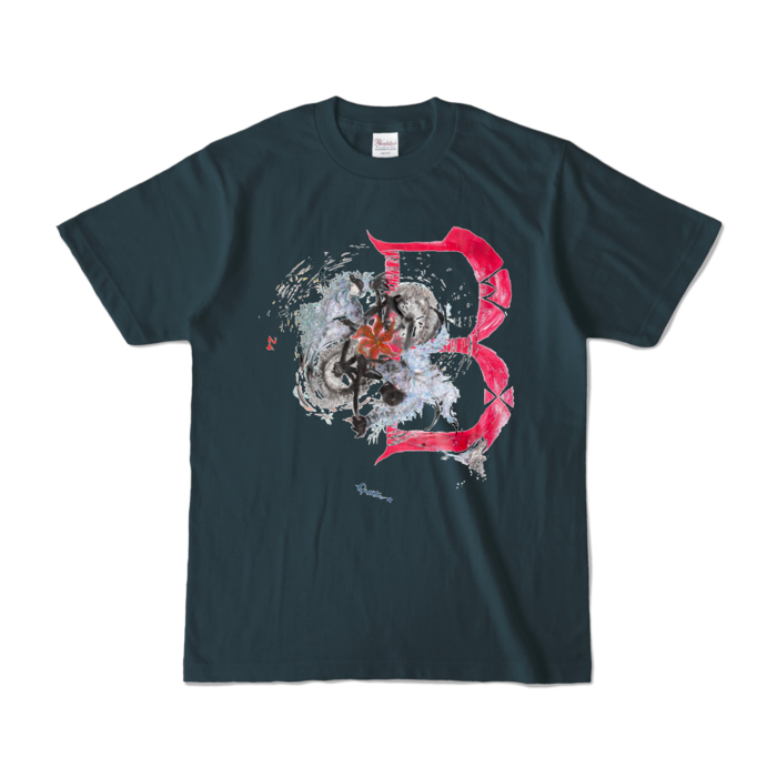 カラーTシャツ - S - デニム (濃色)