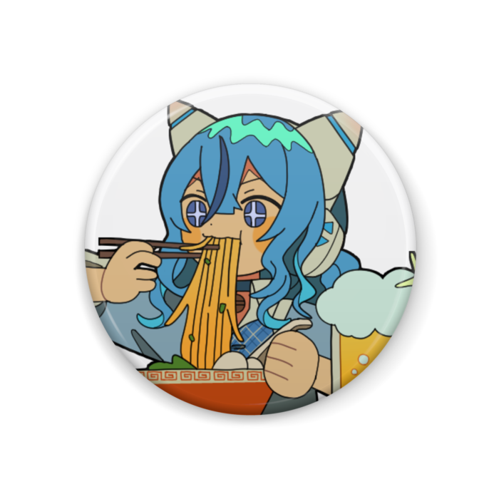 缶バッジ（ラーメン）- 44mm