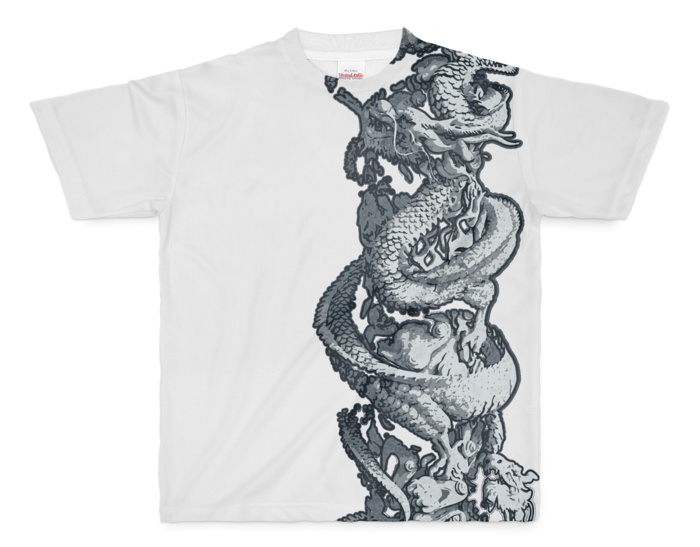 フルグラフィックTシャツ - M - 正面印刷のみ
