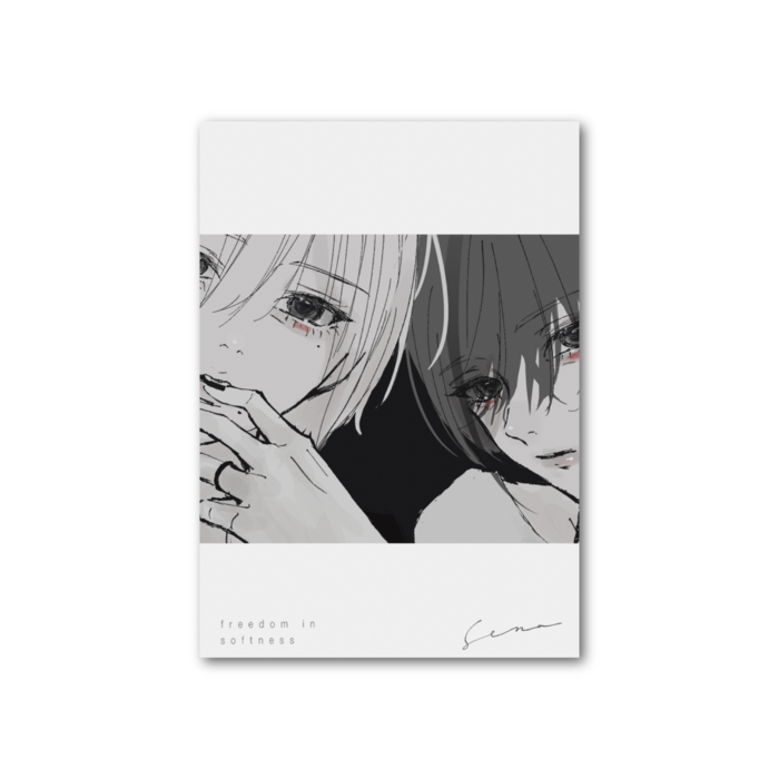 フォト風カード - 縦 - 両面