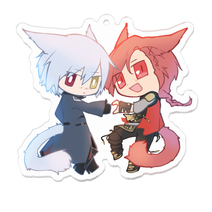 アクリルキーホルダー - 70 x 70 (mm)